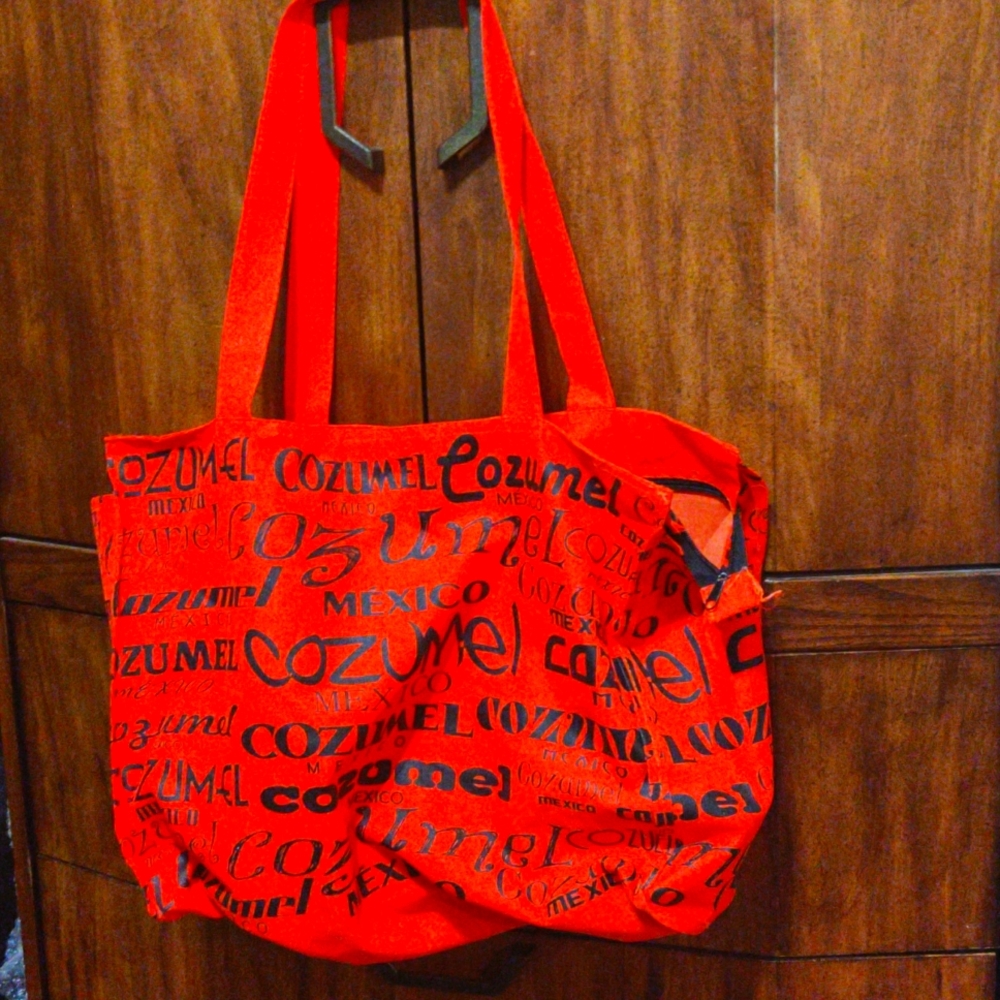 Tote from cozumel mexico